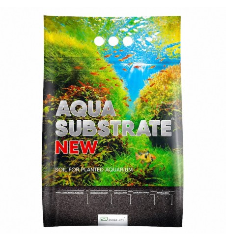 Aqua Art Aqua Substrate NEW 6 l – juodas maistinis gruntas akvariumui