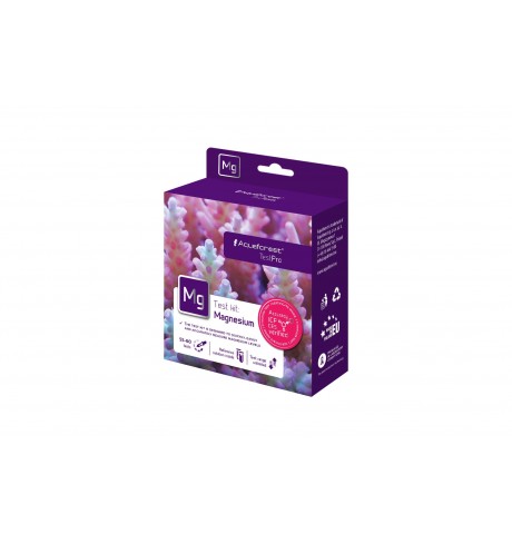 Aquaforest TestPro Magnesium – magnio (Mg) testas jūriniam akvariumui Aquaforest TestPro Magnesium – magnio (Mg) testas jūriniam akvariumui