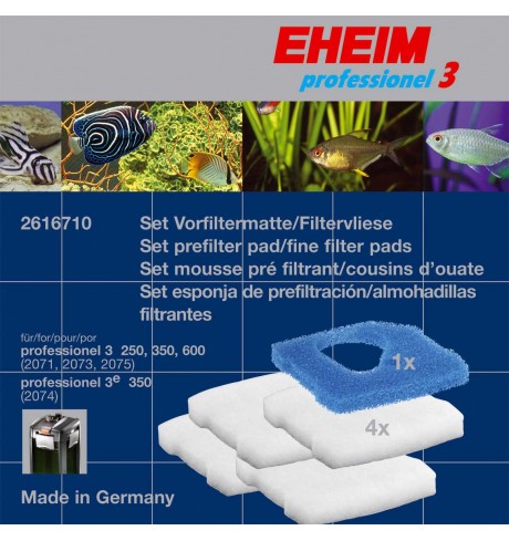 Eheim Set of filters pads prof 3e 450,700,600T – Filtro pagalvėlės 150,700,600T