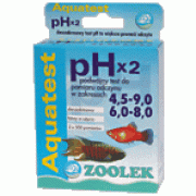Zoolek Aquatest pHx2 testas