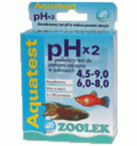 Zoolek Aquatest pHx2 testas