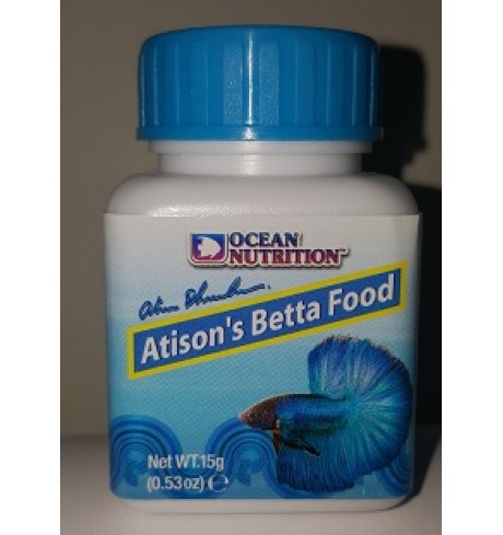 OCEAN NUTRITION Atison's Betta Food - maistas gaideliams, 15 g